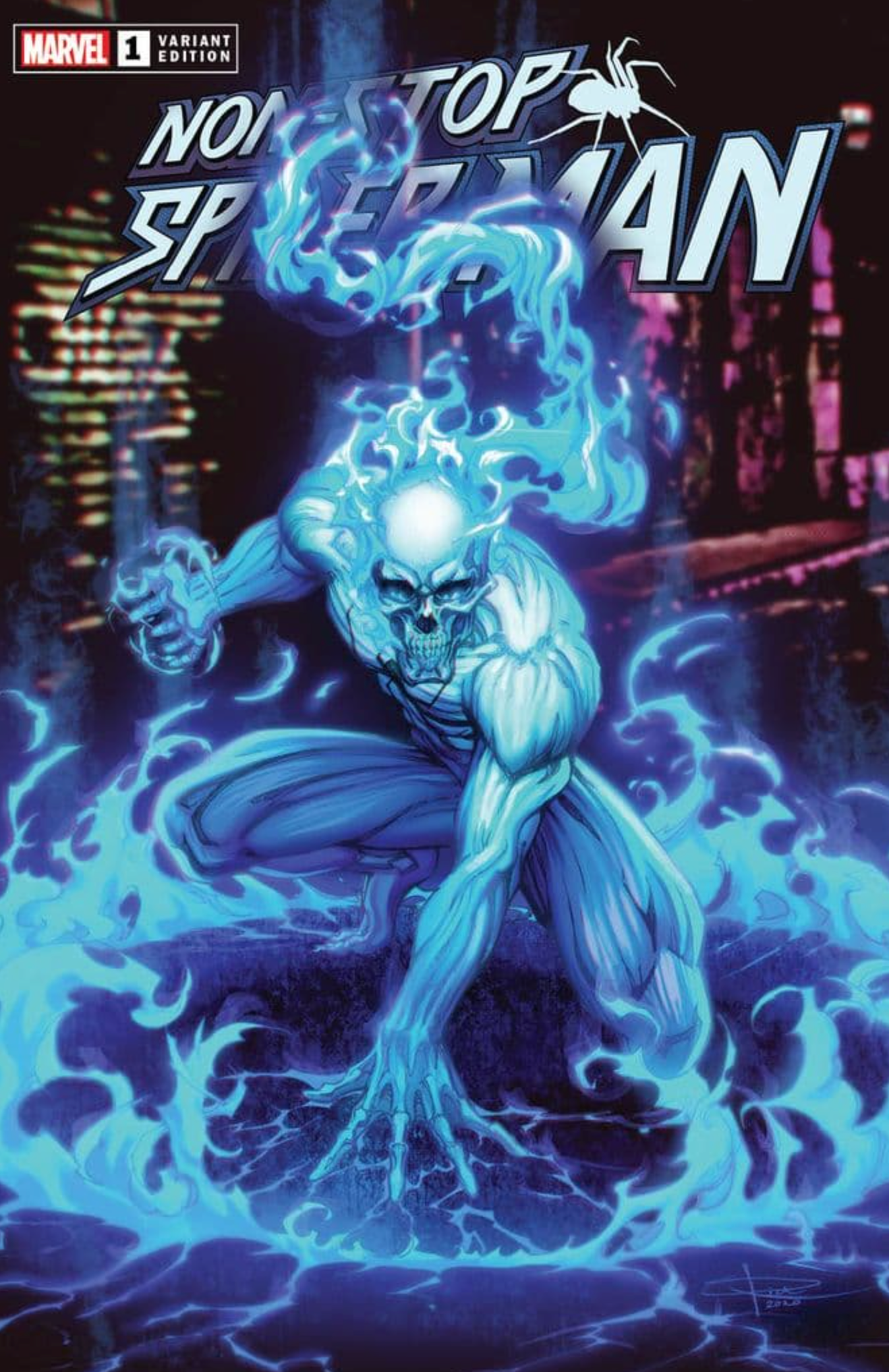 NON-STOP SPIDER-MAN #1 SABINE RICH SPIRIT SPIDER EXCLUSIVE VAR (03/10/2021)