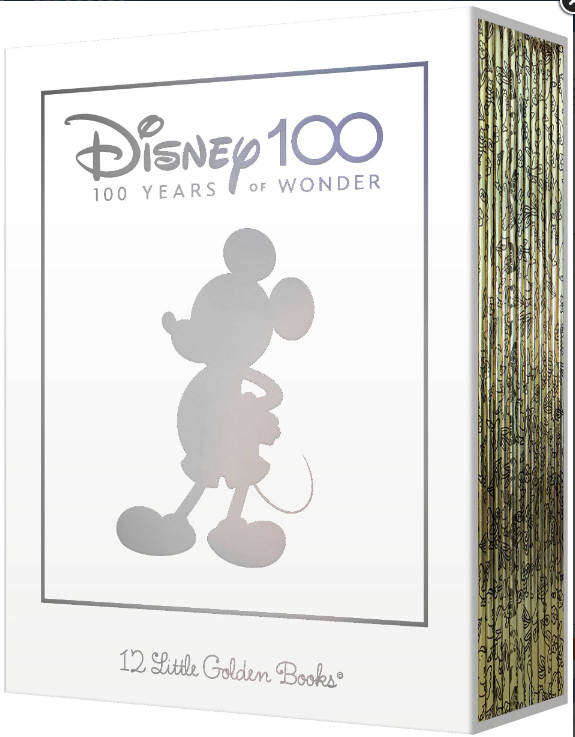 DISNEYS 100TH ANNIV BOXED SET 12 LITTLE GOLDEN BOOKS