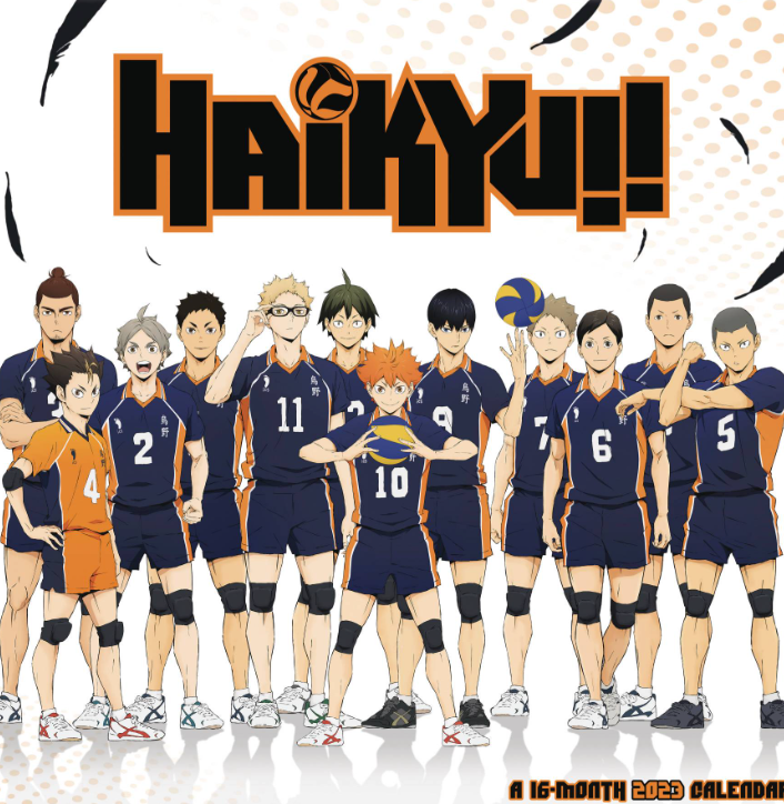 HAIKYU 2023 WALL CALENDAR