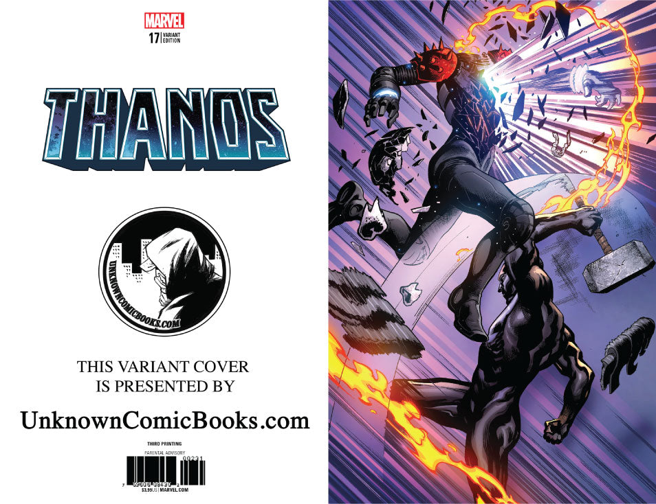 THANOS #17 3RD PTG SHAW UNKNOWN COMIC BOOKS VIRGIN