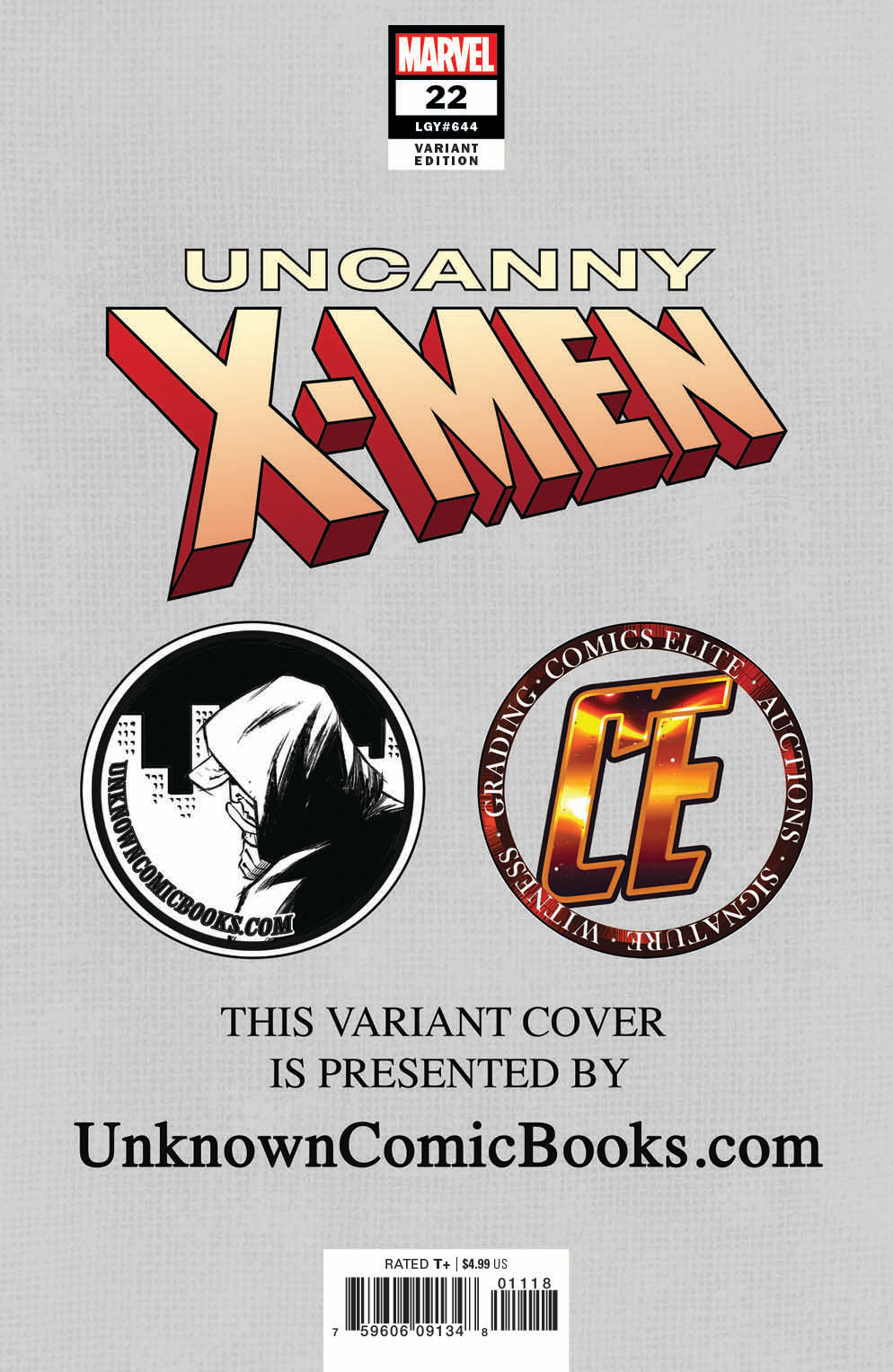 UNCANNY X-MEN #22 CARNAGE-IZED ANACLETO EXCLUSIVE VAR VIRGIN (07/17/2019)