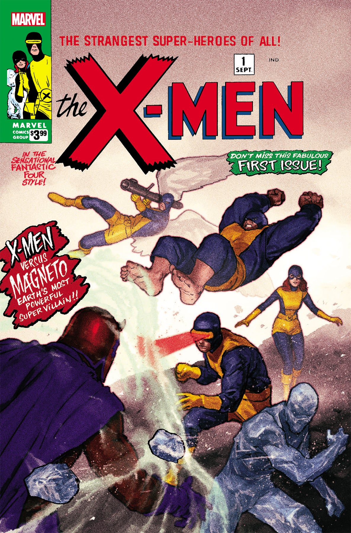 X-MEN #1 FACSIMILE EDITION UNKNOWN COMICS PAREL EXCLUSIVE (07/10/2019)