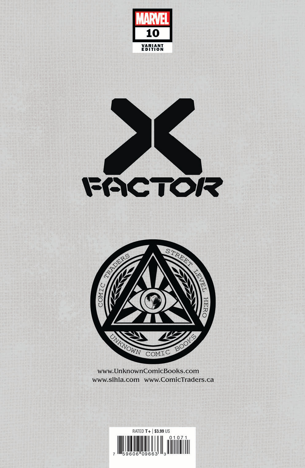 X-FACTOR #10 UNKNOWN COMICS MIGUEL MERCADO EXCLUSIVE VAR GALA (06/30/2021)