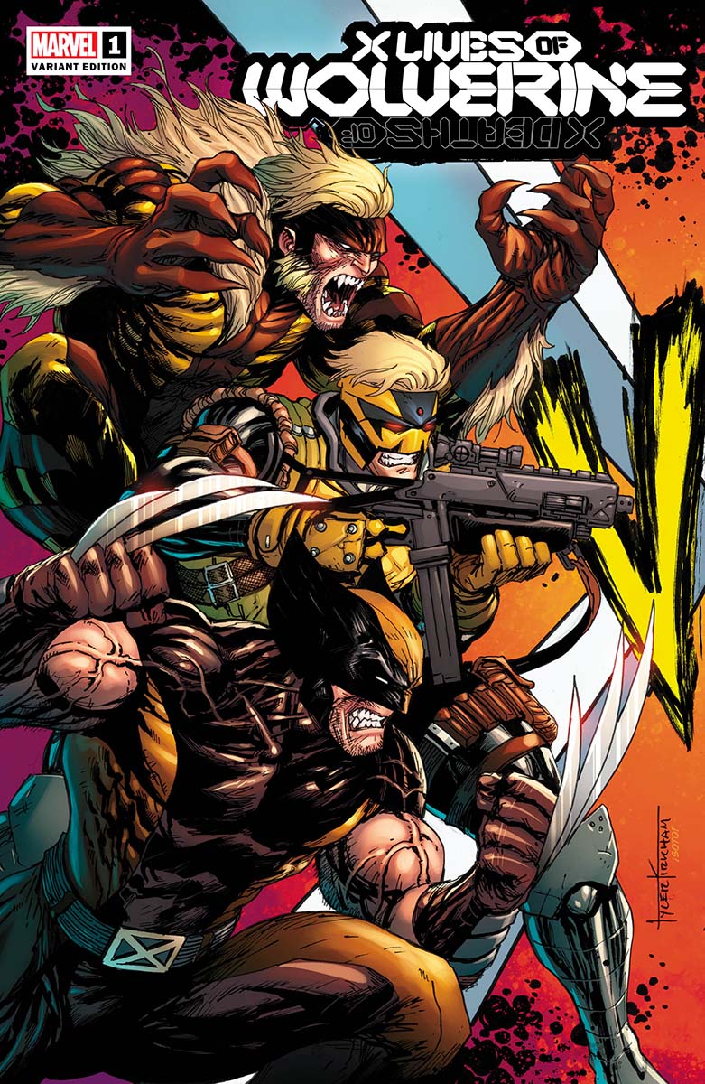 2 PACK X LIVES OF WOLVERINE 1 / X DEATHS OF WOLVERINE 1 UNKNOWN COMICS TYLER KIRKHAM EXCLUSIVE VAR (01/26/2022)