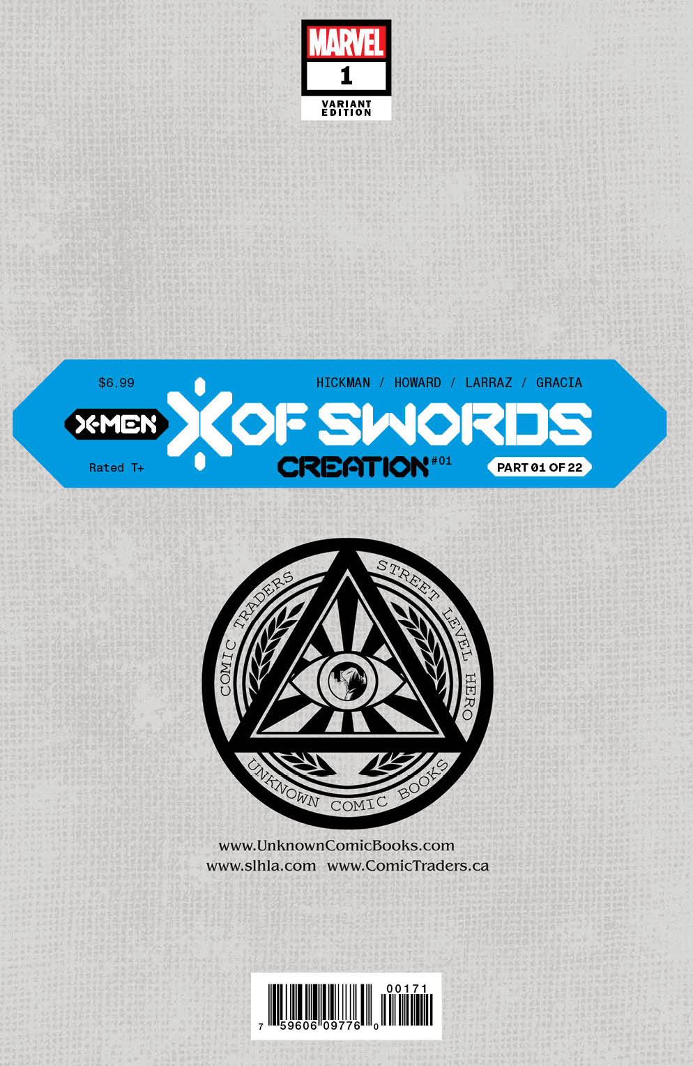 X Of Swords Creation #1 Unknown Comics Mico Suayan Exclusive Virgin B&W Var (09/23/2020)