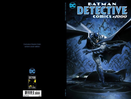 BATMAN DETECTIVE COMICS #1000 CLAYTON CRAIN EXCLUSIVE TPB