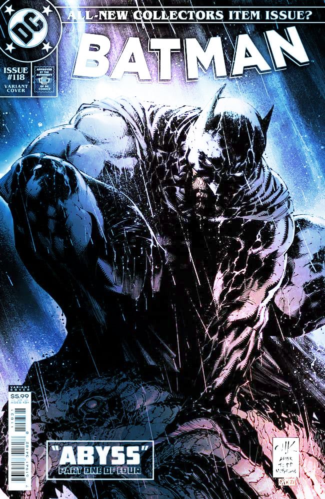 BATMAN #118 CVR F INC 1:100 VIKTOR BOGDANOVIC SILVER FOIL CARD STOCK VAR 1:100 (12/08/2021)