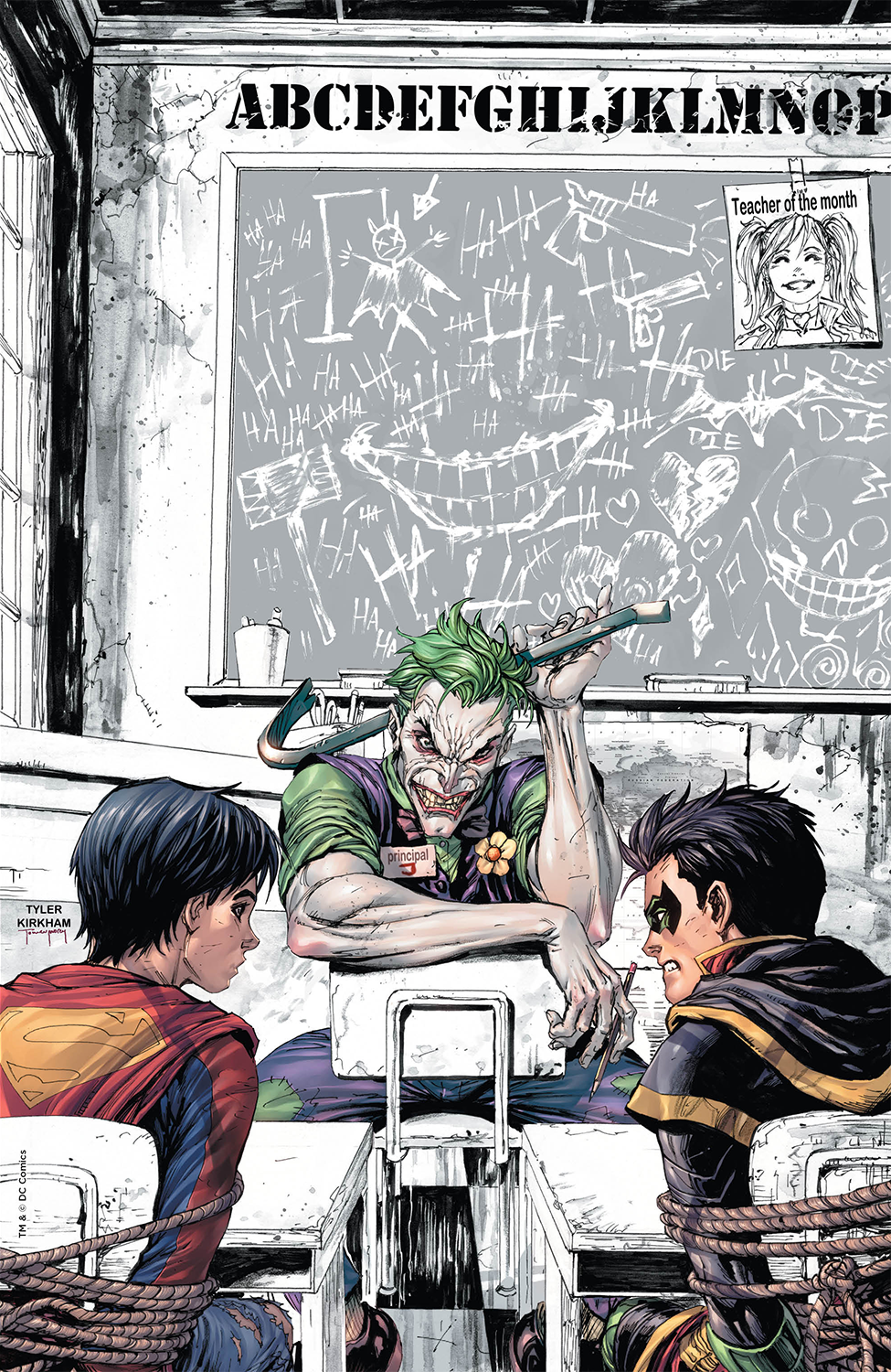 SUPER SONS #1 - DETENTION - UNKNOWN COMIC BOOKS CON EXCLUSIVE JOKER ONLY