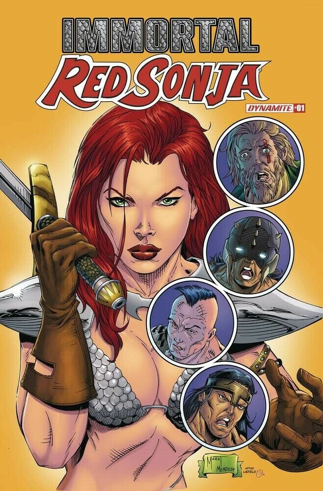 IMMORTAL RED SONJA #1 CVR R FOC LIEFELD HOMAGE MYCHAELS1-2) (04/20/2022)