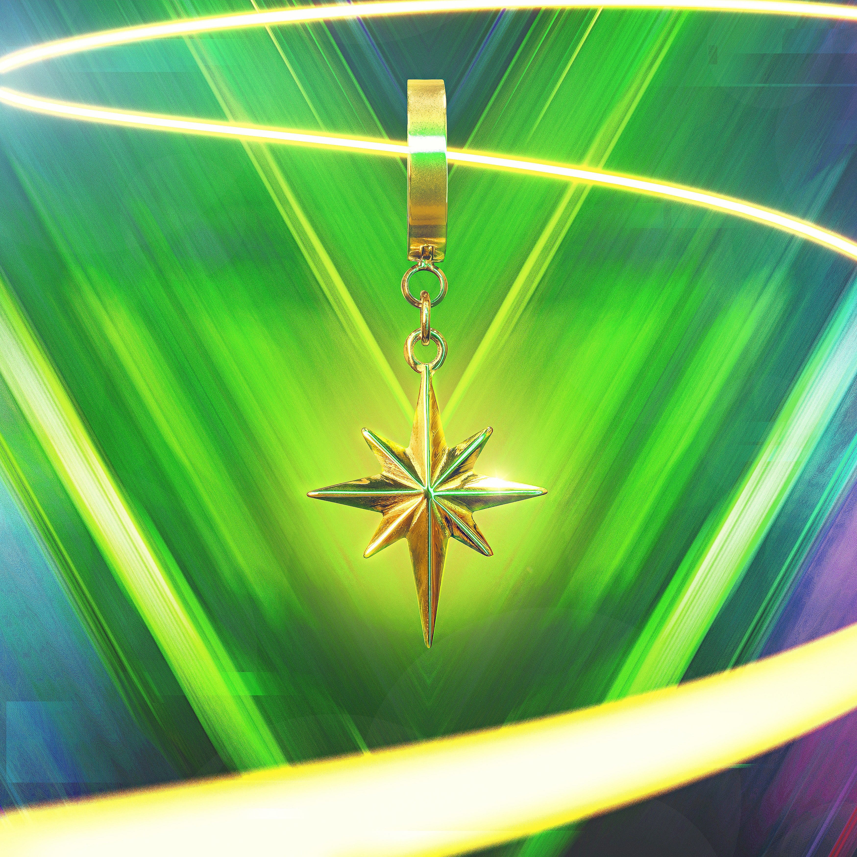 DC Comics™ Gold Star Earring