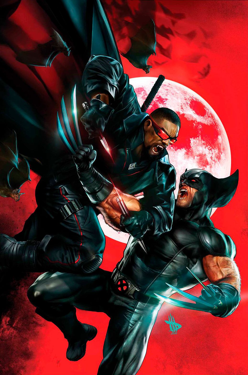 WOLVERINE VS BLADE SPECIAL #1 DAVE WILKINS VIRGIN EXCLUSIVE (07/10/2019)