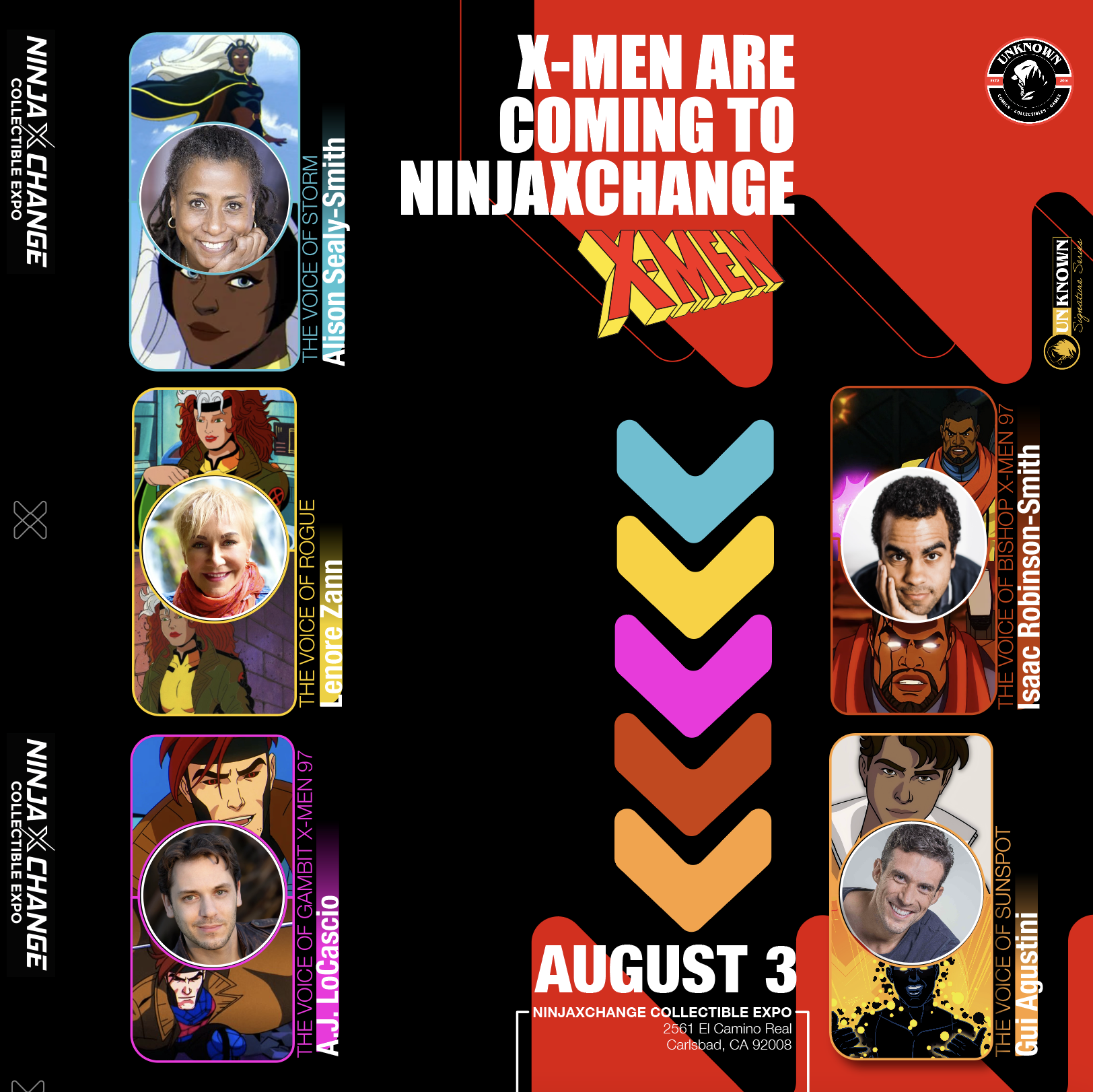 Unknown Comics Presents: X-Men Voice Actors at Ninjaxchange!