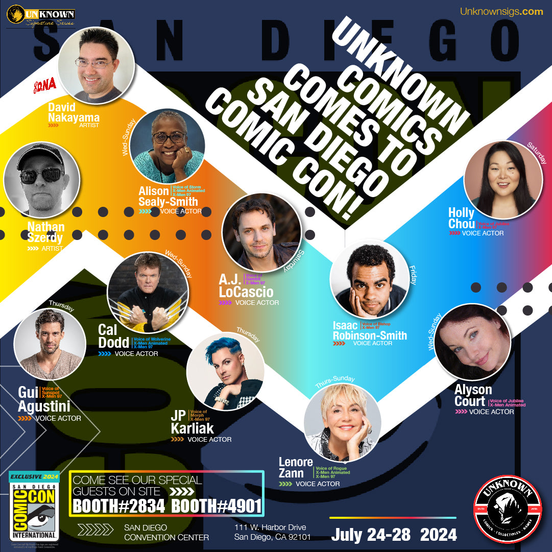 Unknown Comics Unites X-Men Legends and Top Artists for San Diego Comic-Con Extravaganza!