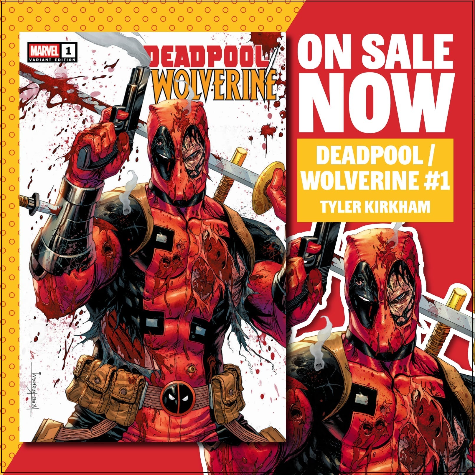 TYLER KIRKHAM BATTLE DAMAGED COLLECTION | UNKNOWN COMICS