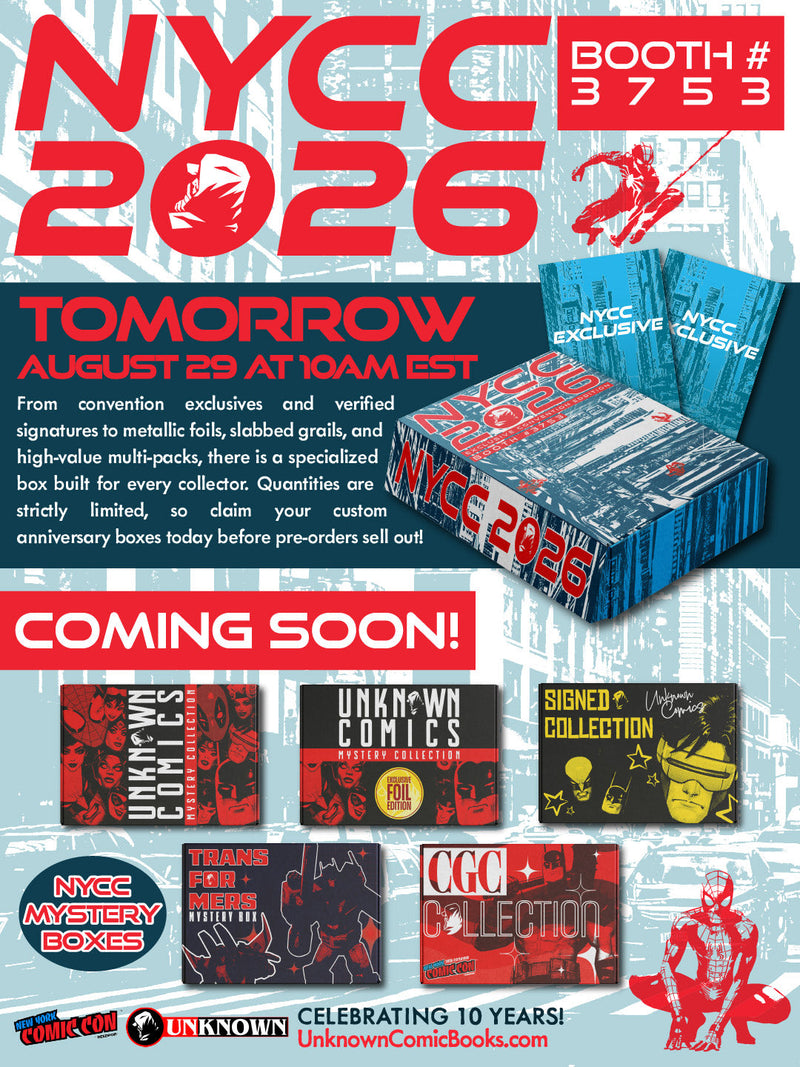 NYCC NEW YORK COMIC CON EXCLUSIVES