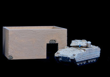 Middle East One Story Building With Removable Roof (MDF) - 15MMDF010-R