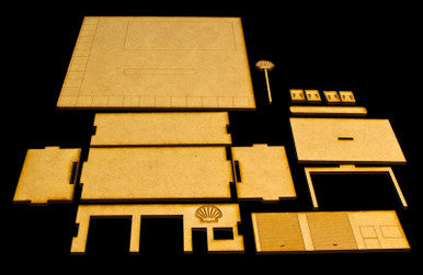 Gas Station (MDF) - 15MMDF053