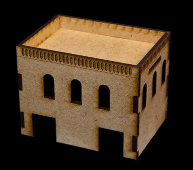 Middle East Two Story Building - 28MMDF020