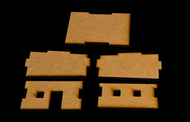 Afghan Style Hovel (MDF) - 15MMDF068