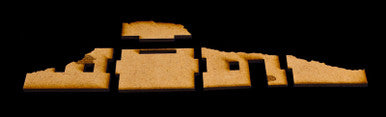 28mm Ruined Afghan Style Hovel - 28MMDF070