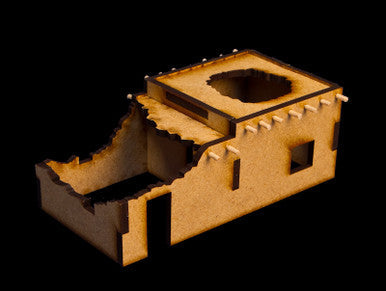 Ruined Afghan Style Hovel (MDF) - 15MMDF073