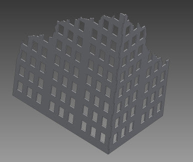 Ruined City Building - 28MMDF001-1