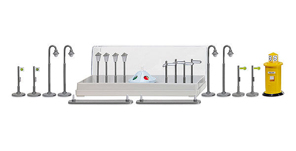 Wiking 001810 1/87 Scale Traffic Accessory Set High Quality