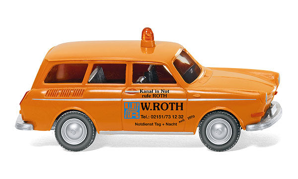 Wiking 004201 1/87 Scale W Roth - Volkswagen 1600 Variant Station Wagon