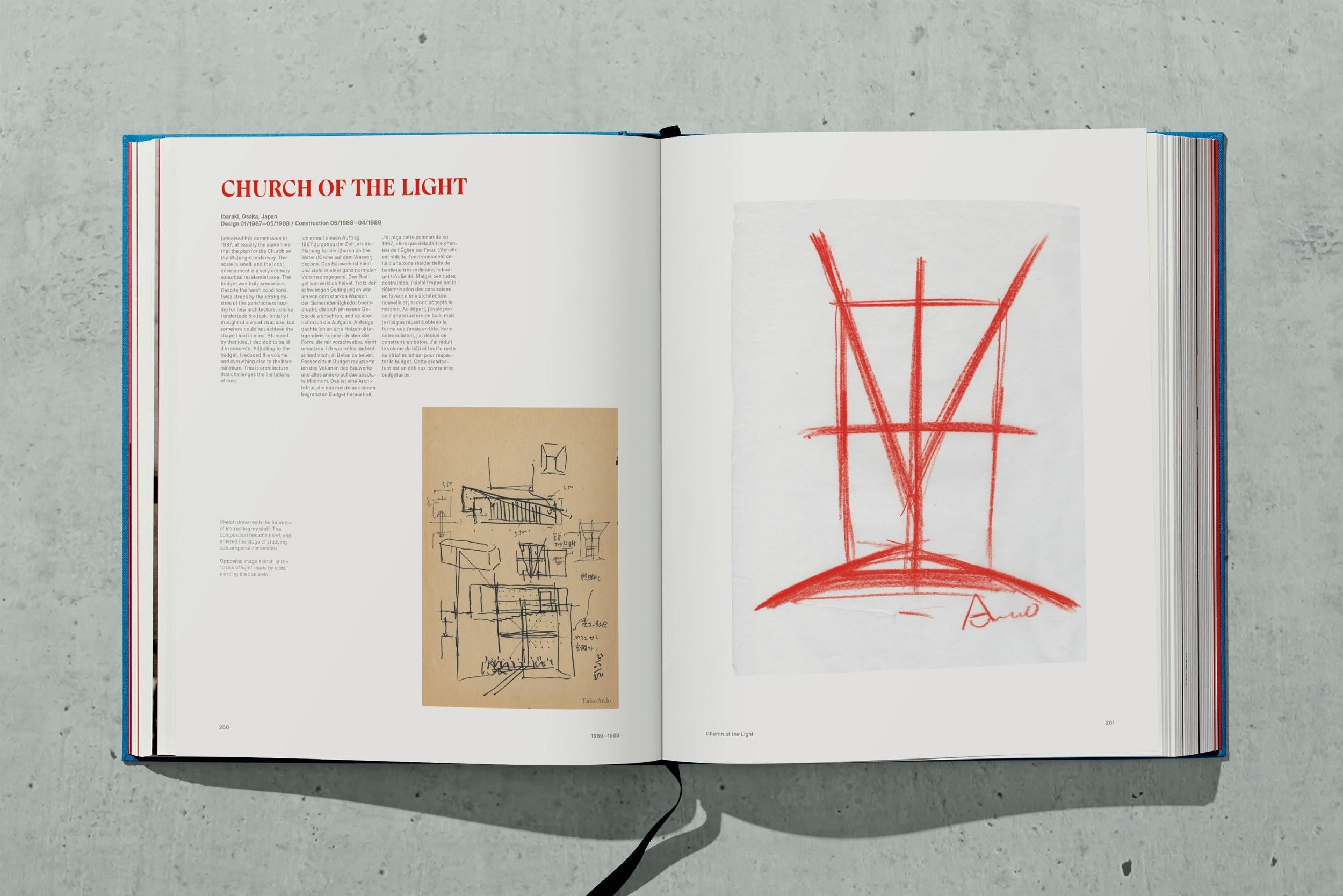 Tadao Ando. Sketches, Drawings, and Architecture (German, French, Engl