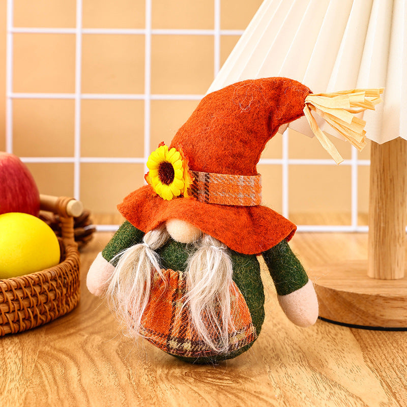 Thanksgiving Gnome Doll – Small Harvest Festival Decoration