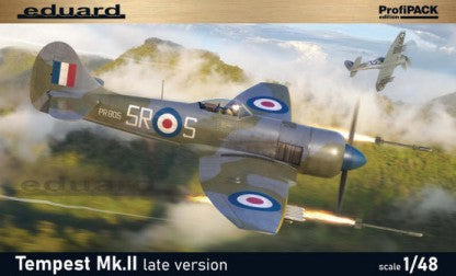 Eduard 82125 1/48 Tempest Mk II Late Version British Fighter (Profi-Pack Plastic