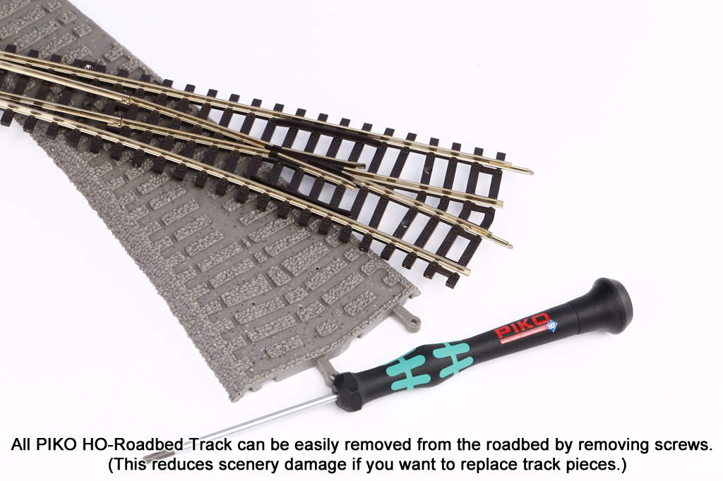 PIKO 55441 HO Scale Roadbed Crossing K30 30?/119mm