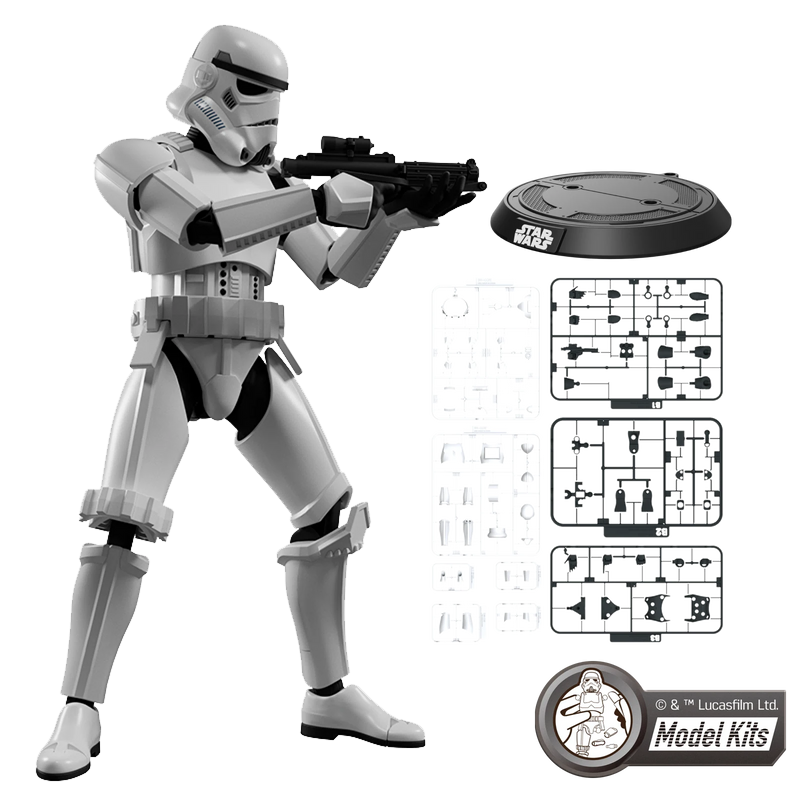 Star Wars: The Empire Strikes Back™ Champion Class 02 Stormtrooper Model Kits | Blokees
