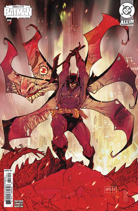 ABSOLUTE BATMAN #18 CVR E INC 1:25 CARMINE DI GIANDOMENICO CARD STOCK VAR (03/11/2026)
