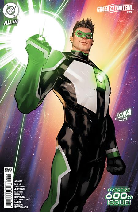 [Signed by David Nakayama] GREEN LANTERN #33 CVR B DAVID NAKAYAMA CARD STOCK VAR (#600)(01/13/2027)