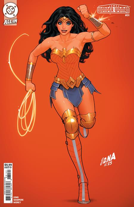 [Signed by David Nakayama] WONDER WOMAN #31 CVR B DAVID NAKAYAMA CARD STOCK VAR (01/13/2027)