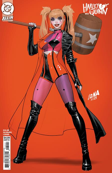 [Signed by David Nakayama] HARLEY QUINN #60 CVR B DAVID NAKAYAMA CARD STOCK VAR  (01/13/2027)