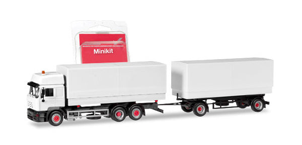 Herpa 013505 1/87 Scale Steyr F 2000 Interchangeable Truck and Trailer