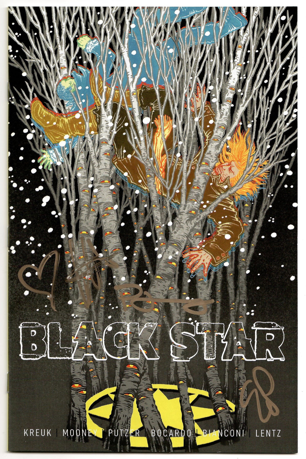 Black Star #1 (Of 5) SDCC Yuko Shimuzu SIGNED Kristin Kreuk Eric Putzer (07/29/2026) Titan