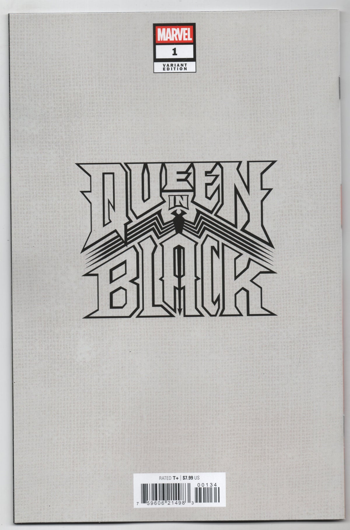 Queen In Black #1 ZC Peach Momoko Virgin Blind Bag Variant (07/29/2026) Marvel