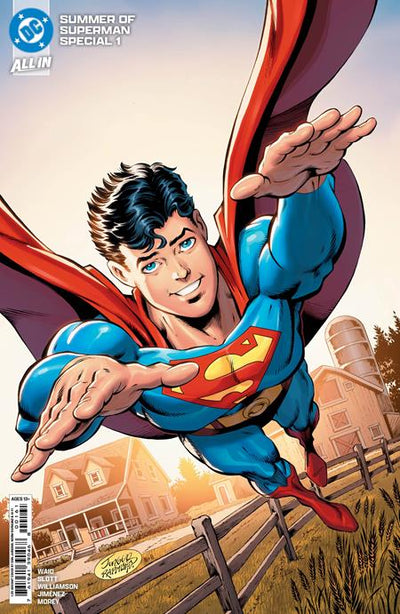SUMMER OF SUPERMAN SPECIAL #1 (ONE SHOT) CVR G INC 1:25 DAN JURGENS CARD STOCK VAR [1:25] (04/16/2025)