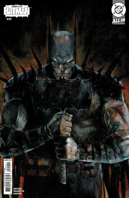 [4 PACK] ABSOLUTE BATMAN #23 TYLER KIRKHAM BATTLE DAMAGED EXCLUSIVE CF VAR (08/12/2026)