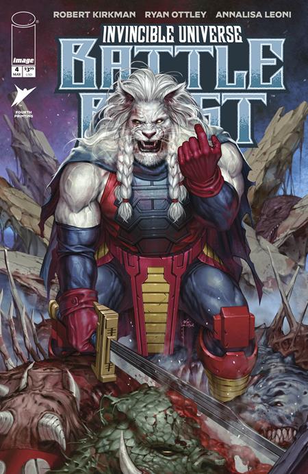Invincible Universe Battle Beast #4 4th Print In-Hyuk Lee Variant (05/20/2026) Image