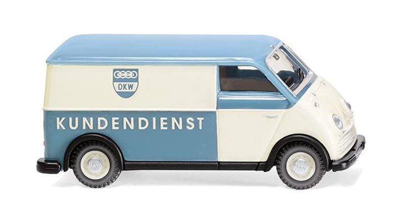 Wiking 033403 1/87 Scale DKW Kunderndienst - Speed Box Van High Quality