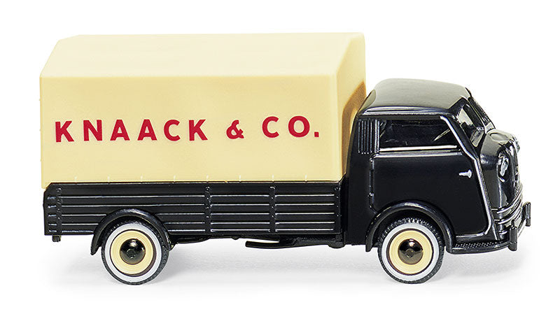 Wiking 033508 1/87 Scale Knaack & Co. - Tempo Matador Low-side Flatbed