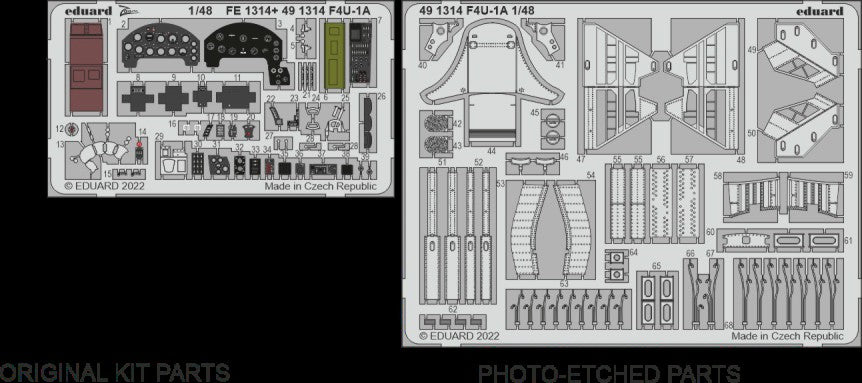 Eduard 491314 1/48 Aircraft- F4U1A for HBO (Painted)