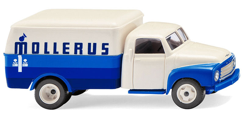 Wiking 035403 1/87 Scale Mollerus - 1952-60 Opel Blitz Box Van High