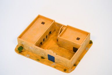 Walled Compound With Removable Roof (MDF) - 15MMDF036-R