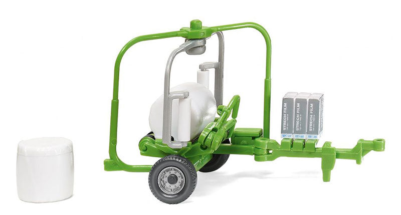 Wiking 038439 1/87 Scale Deutz WrapMaster 1851 Bale Wrapper High Quality