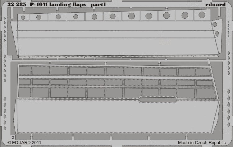 Eduard 32285 1/32 Aircraft- P40M Landing Flaps for HSG